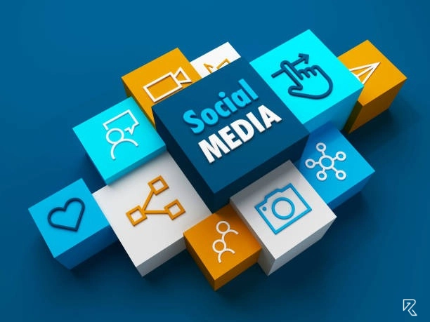 A digital marketer managing SMM campaigns and analyzing social media performance dashboards.